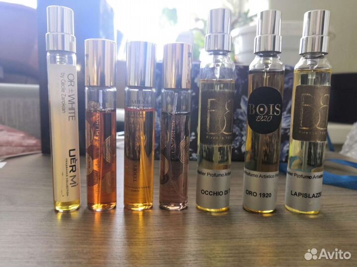 Миниатюры нишевой парфюмерии