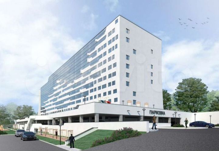 2-к. квартира, 53,2 м², 6/10 эт.