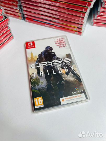 Nintendo Switch Crysis Remastered Trilogy Код