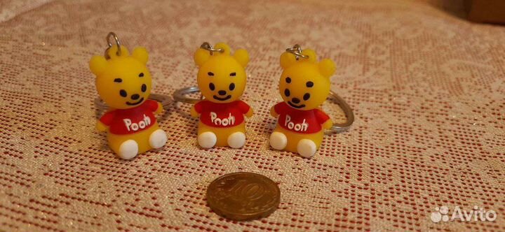 Брелоки разные в ассортименте