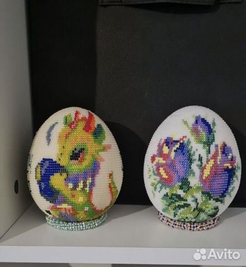 Яйцо из бисера