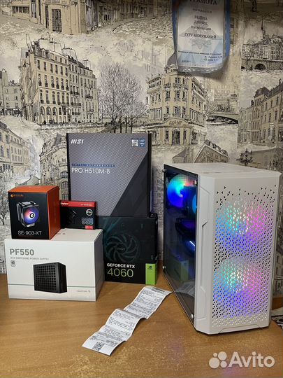 Новый игровой пк RTX 4060