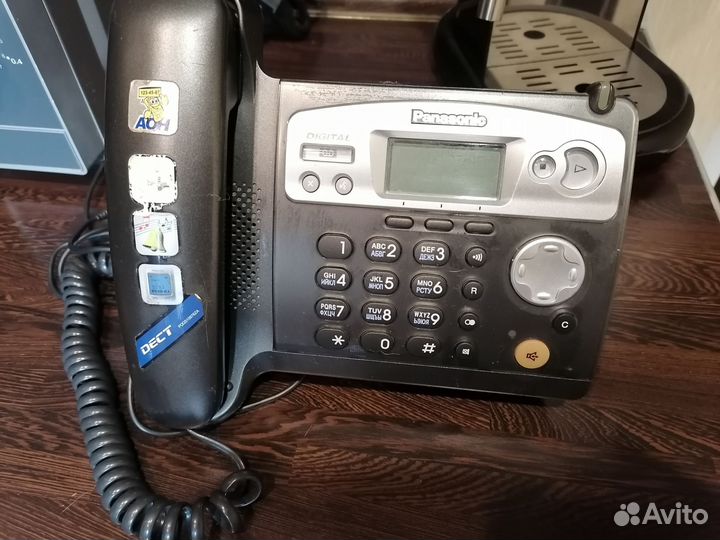Panasonic телефон с автоответчиком и записью