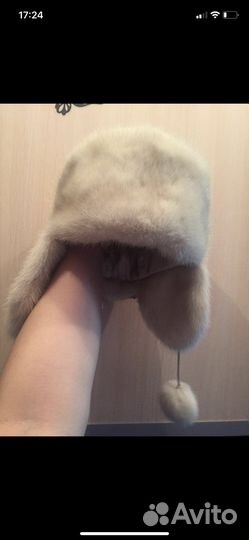 Норковая шапка на девочку