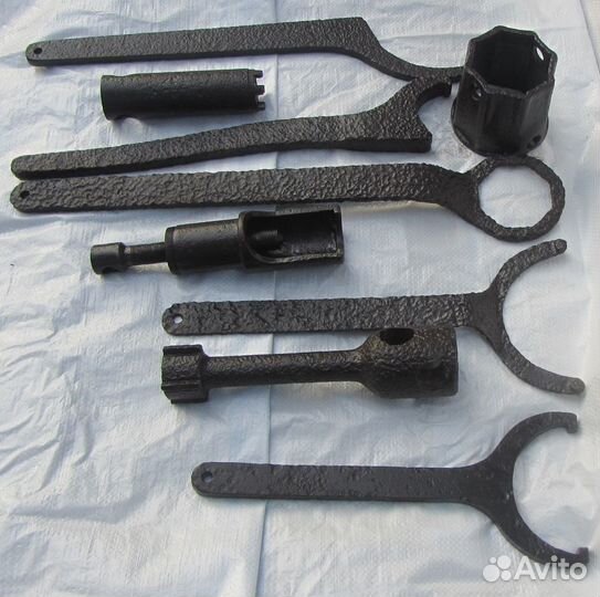 Ключи ремкомплекта танков бт-5 и бт-7