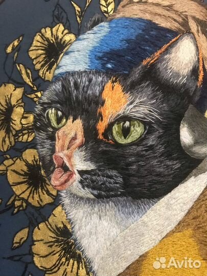 Вышивка гладью