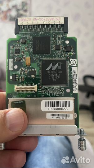 Cisco 1800 + плата расширение на 4 порта