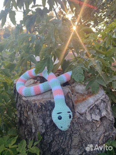 Вязаная змея