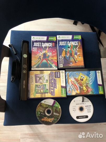 Kinect для xbox 360 +7 игр