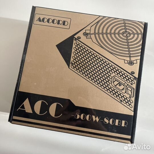 Блок питания Accord ACC-500W-80BR