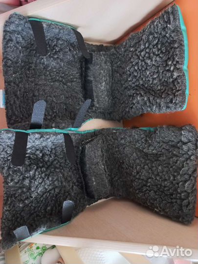 Муфта варежки на коляску Trottola+ дождевик