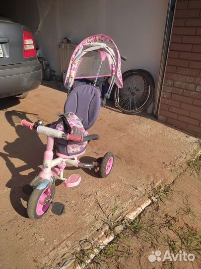 Детский трехколесный велосипед бу