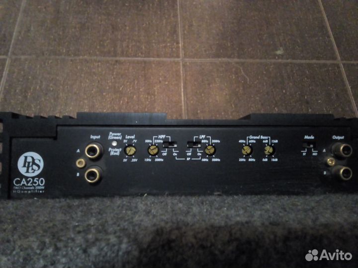 Сабвуфер Mtx audio и усилитель DLS CA 250 в корпус