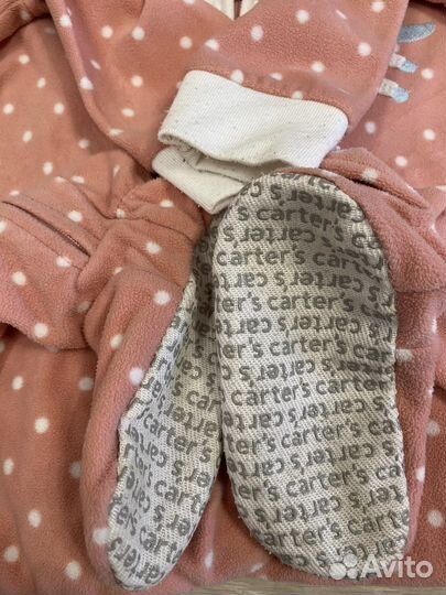 Флисовый комбинезон carters 18