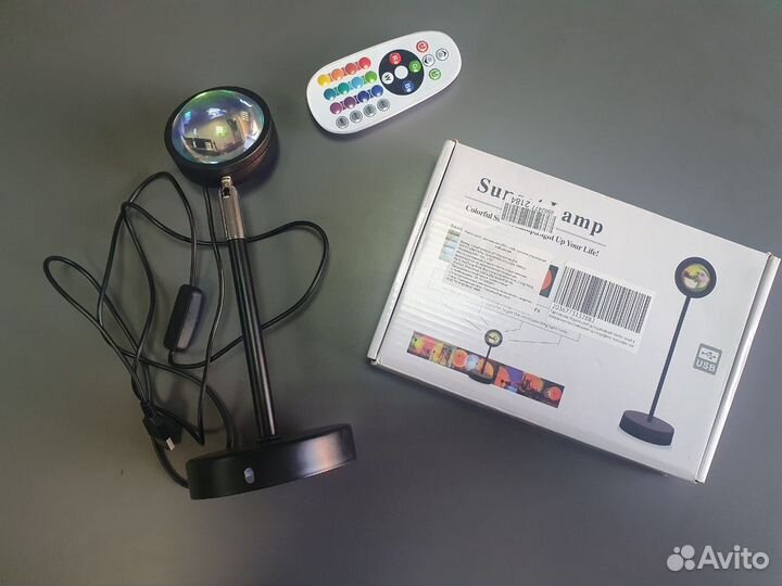 Лампа закат с bluetooth