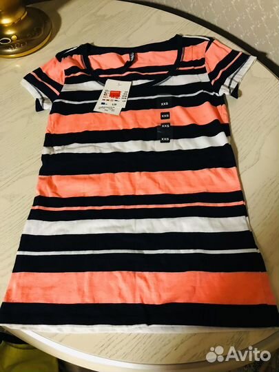 Качественная красивая футболка Р.38-40