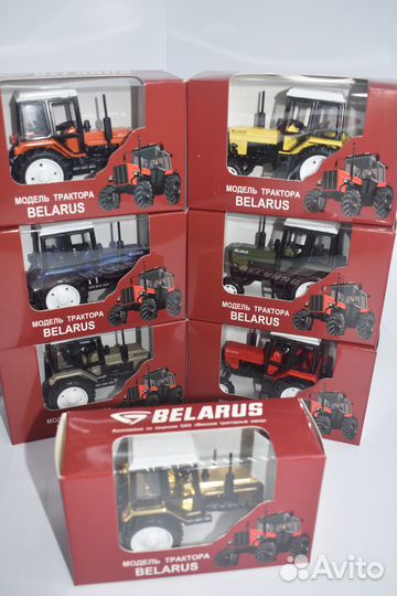 Трактор Беларус металл Модель 1:43