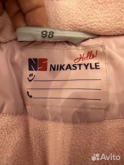 Зимний костюм для девочки