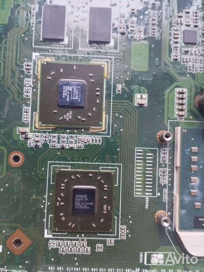 Материнская плата не рабочая нет изо asus k50 k40