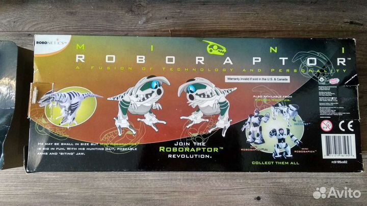 Динозавр Roboraptor mini