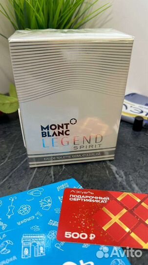 Montblanc legend spirit 100 ml туал вода спрей