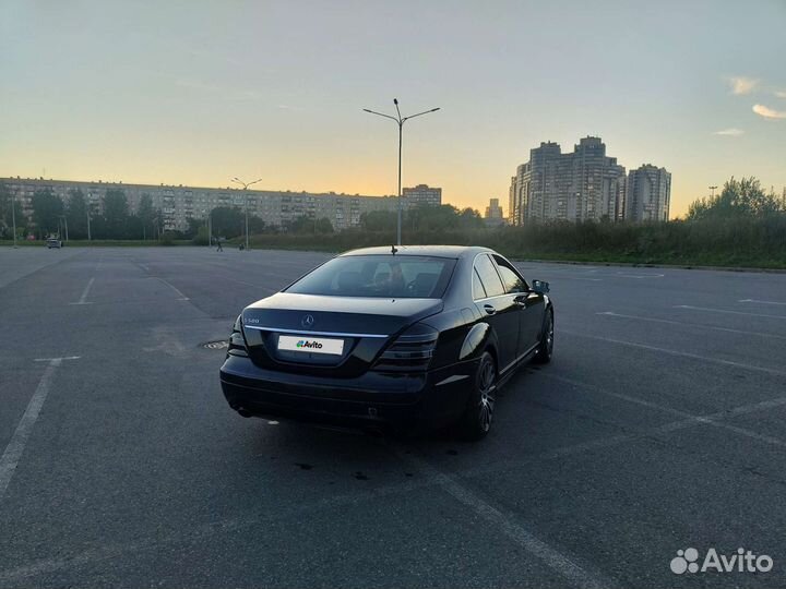 Mercedes-Benz S-класс 5.5 AT, 2008, 320 000 км