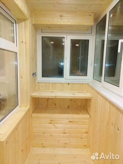 Обшивка, утепление балконов и лоджий цена договорн