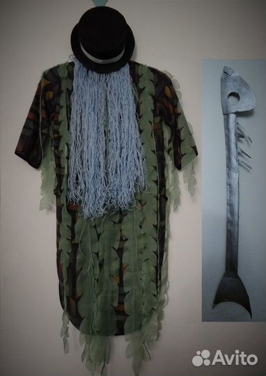 Прокат Костюм водяного (фрак и шляпа)