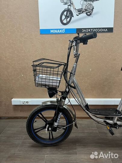 Электровелосипед Minako V8 PRO + Амортизация
