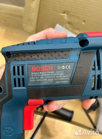 Ударная дрель Bosch 850 Вт