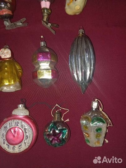 Елочные игрушки СССР