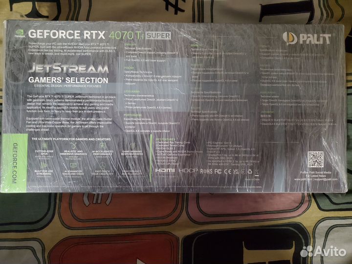 RTX 4070 Ti Super Palit JetStream OC 16Gb GeForce
