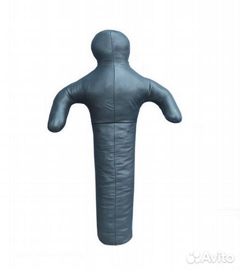 Манекен для борьбы из кожи одноногий, размер 170