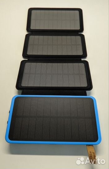 Повербанк 20 000 mAh с солнечной батареей