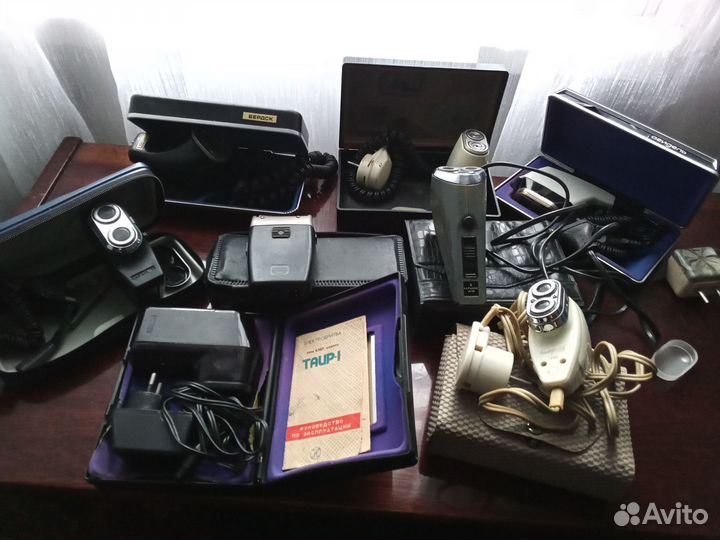 Электробритвы,машинка длястрижки волосСССР,телефон