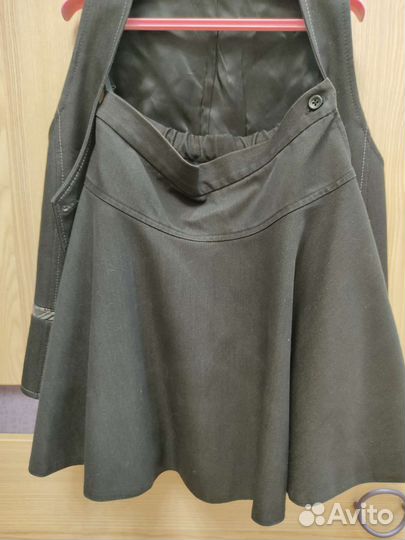 Школьная форма для девочки серая 140-146