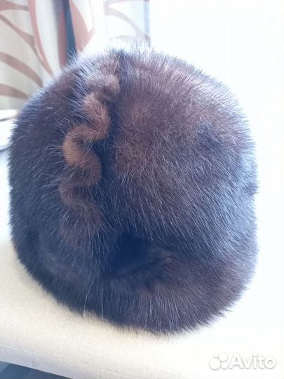 Шапка норковая женская