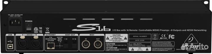 Стейдж-бокс Behringer S16