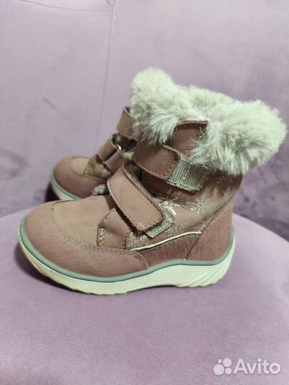 Сапоги зимние для девочки 25 размер
