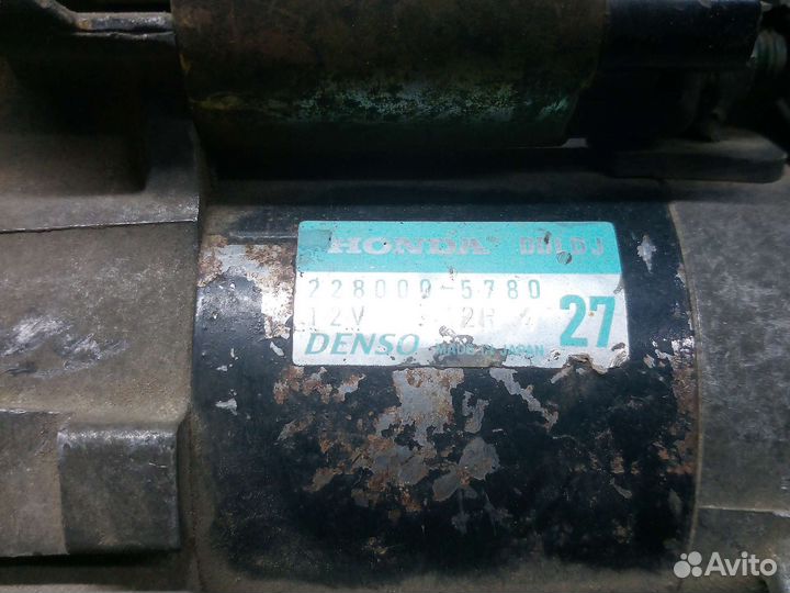 Стартер хонда