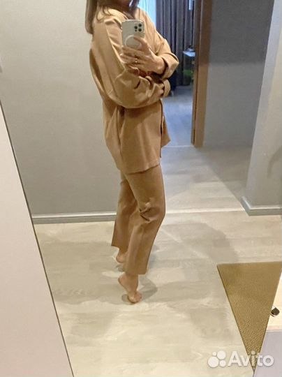 Костюм спортшик брючный бежевый р.42