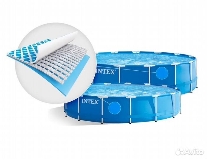 Каркасный бассейн intex 28200 (305х76 см) новый