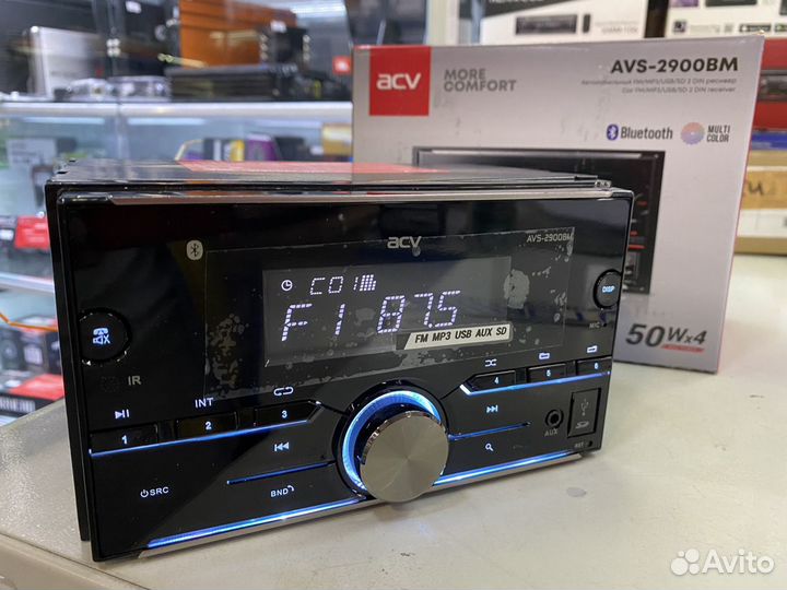 Магнитола 2din ACV AVS-2900BM