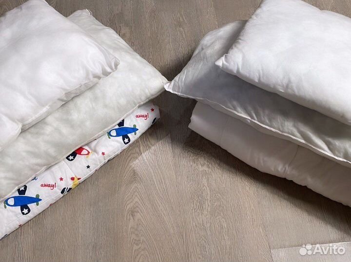 Подушки,одеяла IKEA 2 комплекта