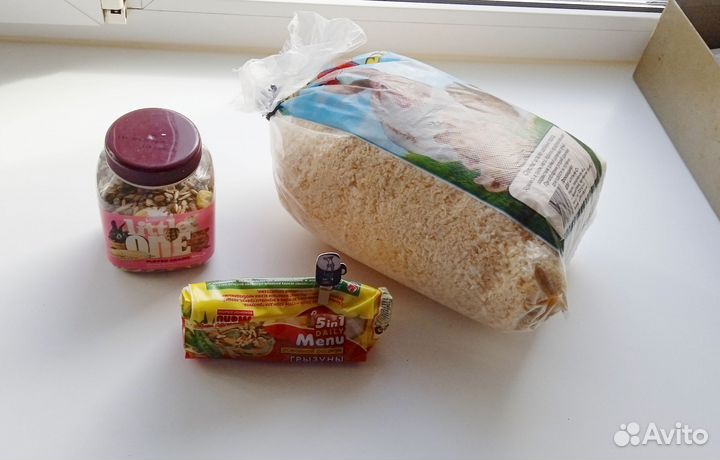 Клетка и все принадлежности для Фомы