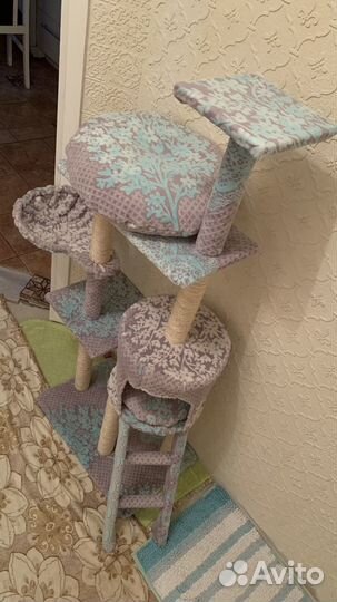 Когтеточка с домиком бу