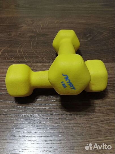 Гантели 1 кг и 2 кг