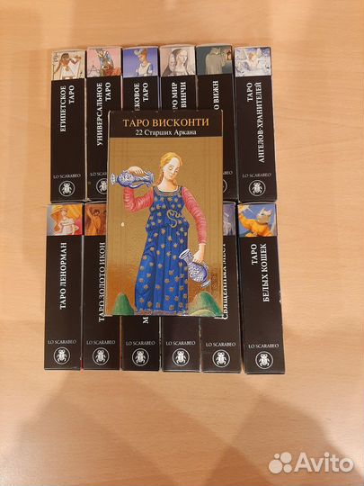 Карты taro Таро LO scarabeo