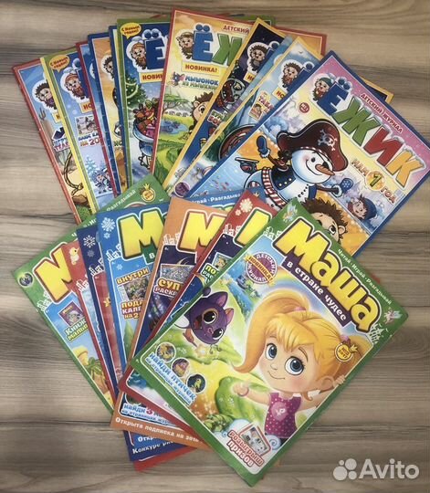 Журнал lego, Винни Пух, Ежик и другие