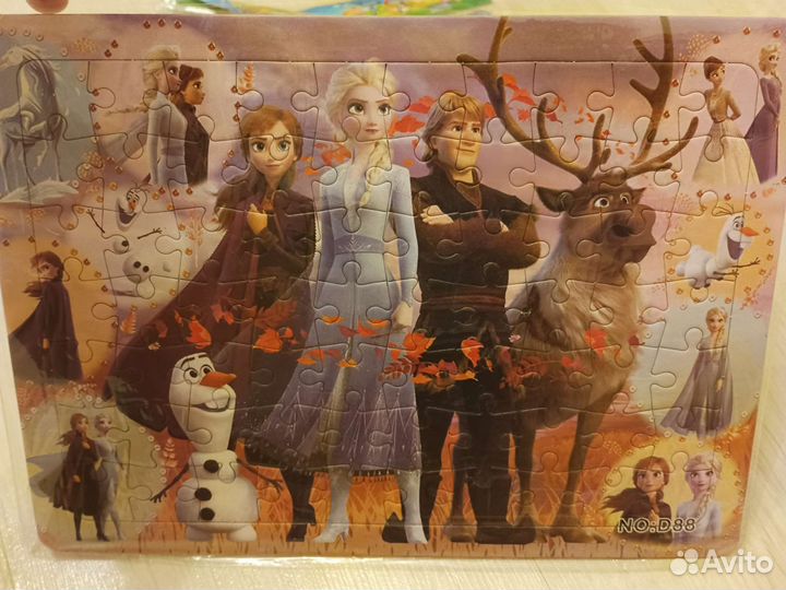 Холодное сердце пазлы новые